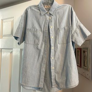 Madewell Courier Denim Top
